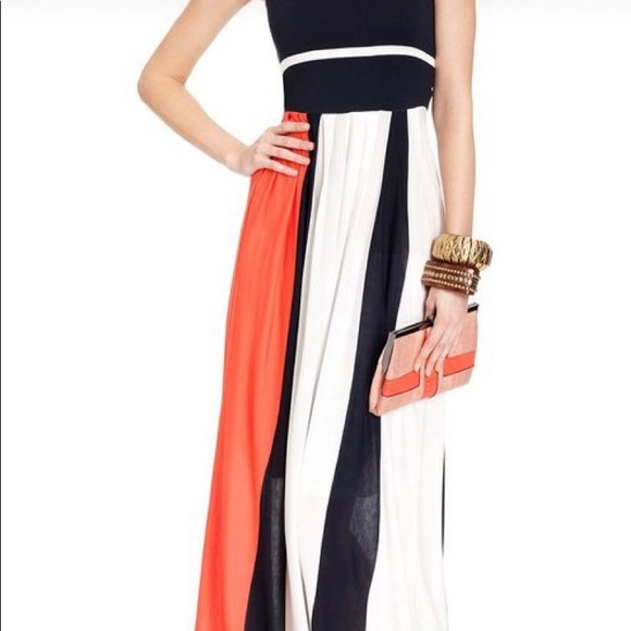 French Connection Colorblock Maxi Dress - Picture 3 of 3